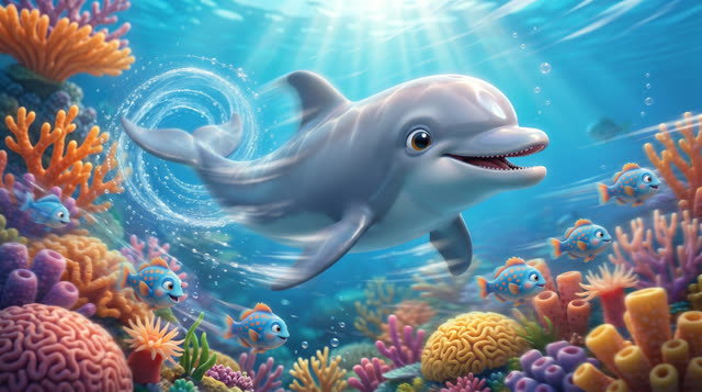 Scene 6 - Mi amigo el delfín