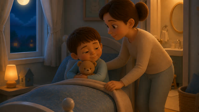 Scene 9 - Little Moon, Wait for Me