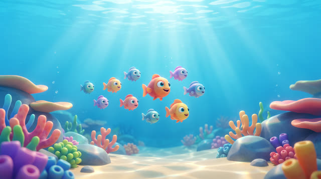 Scene 3 - A Rainbow of Colours