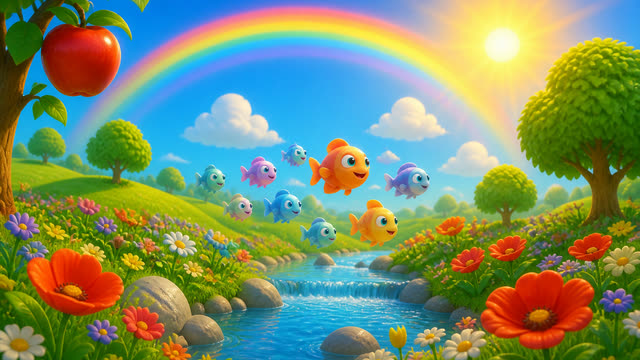Scene 5 - A Rainbow of Colours