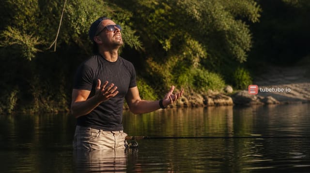 LA révérence au dieu de la peche