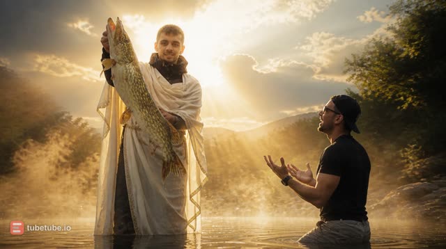 Scene 3 - LA révérence au dieu de la peche