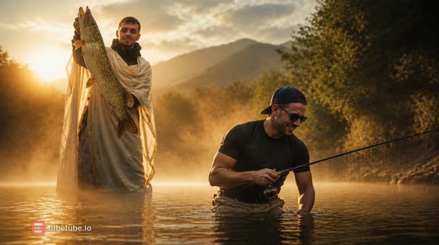 Scene 5 - LA révérence au dieu de la peche