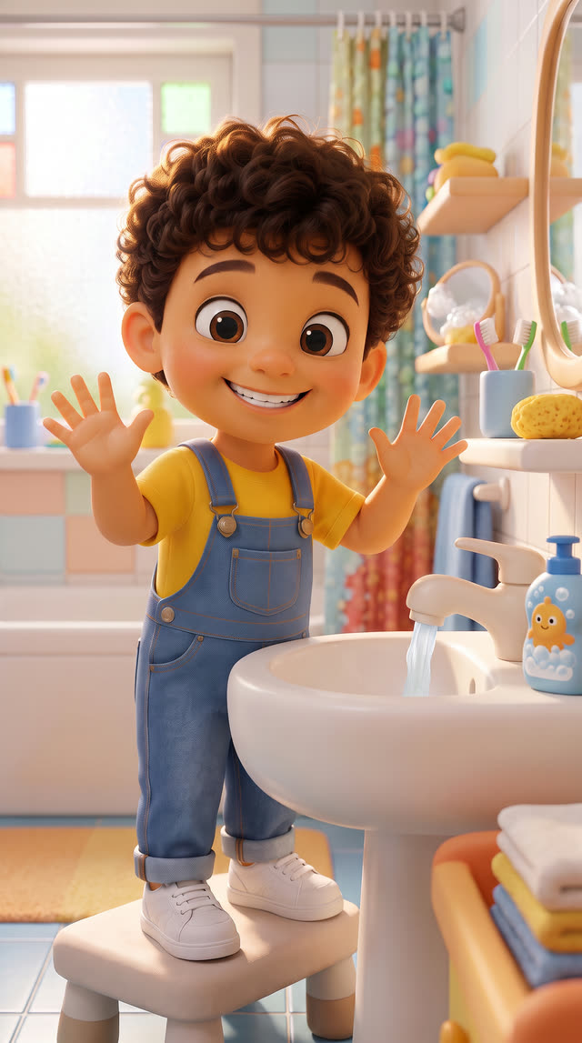 Scene 4 - Nouri’s hands are messy!
