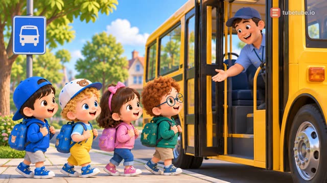 Scene 5 - The Wheels on the Bus | ZunoBumble