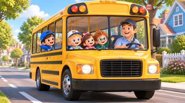 Scene 10 - The Wheels on the Bus | ZunoBumble
