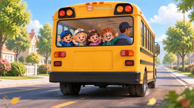 Scene 13 - The Wheels on the Bus | ZunoBumble