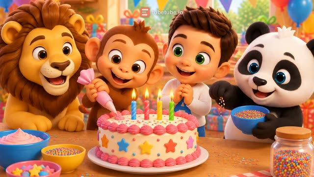 Scene 7 - Adam's Surprise Birthday Cake