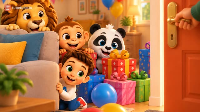 Scene 9 - Adam's Surprise Birthday Cake