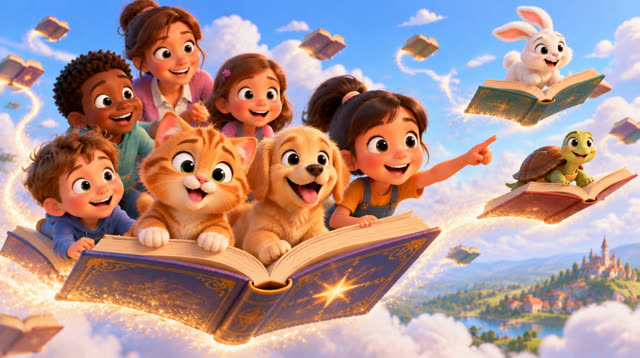 Scene 12 - The Animals, Fruits & Vegetables Song sor kids/children