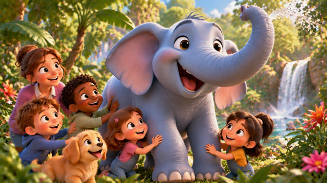 Scene 15 - The Animals, Fruits & Vegetables Song sor kids/children