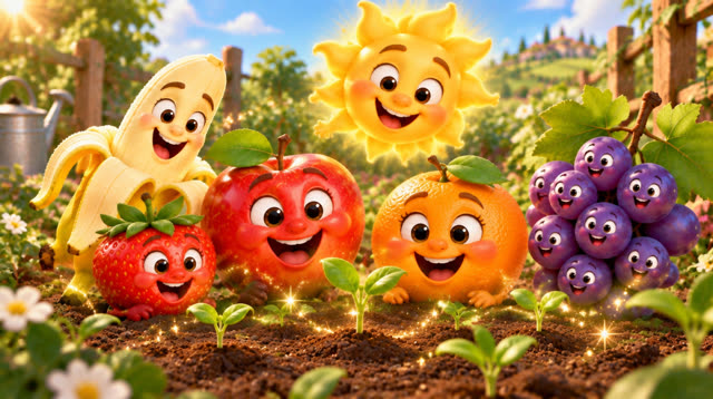 Scene 27 - The Animals, Fruits & Vegetables Song sor kids/children