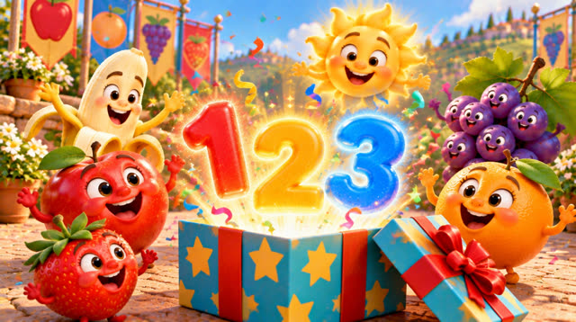 Scene 31 - The Animals, Fruits & Vegetables Song sor kids/children