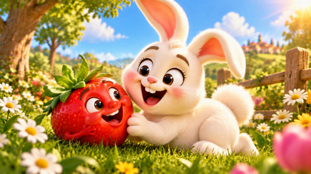 Scene 33 - The Animals, Fruits & Vegetables Song sor kids/children