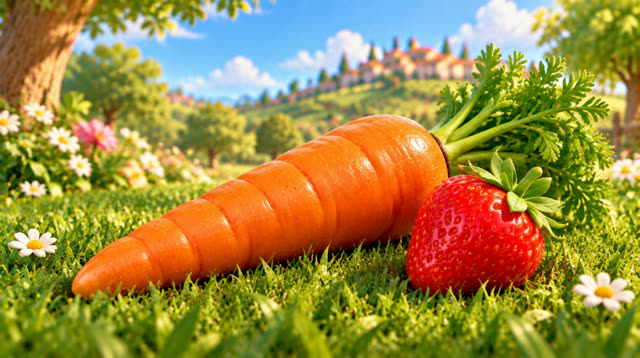 Scene 34 - The Animals, Fruits & Vegetables Song sor kids/children