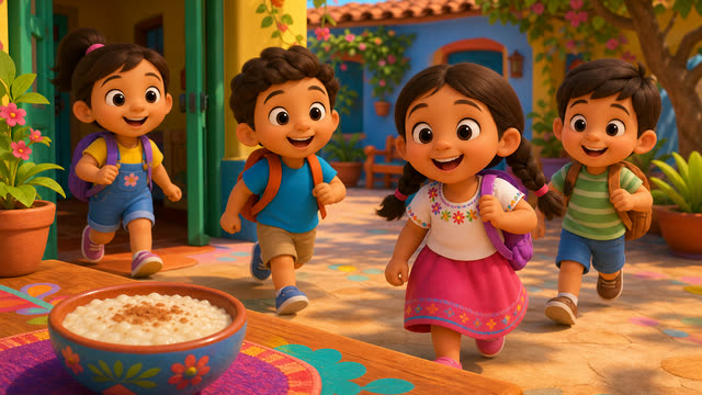 Scene 1 - Arroz con Leche | Canción Infantil en Español