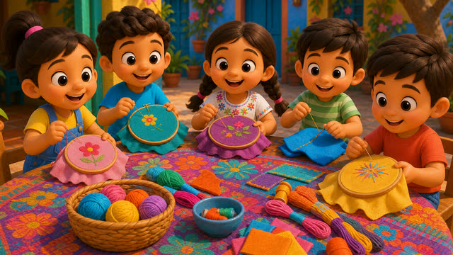 Scene 3 - Arroz con Leche | Canción Infantil en Español