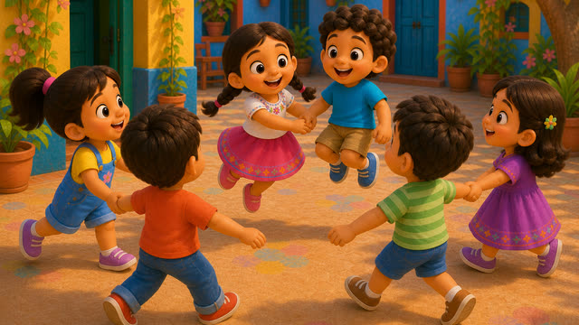 Scene 9 - Arroz con Leche | Canción Infantil en Español