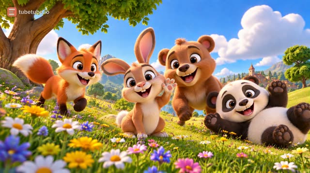 Scene 5 - Animal friends