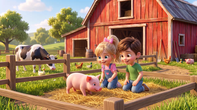 Scene 8 - Old Macdonald hat eine Farm