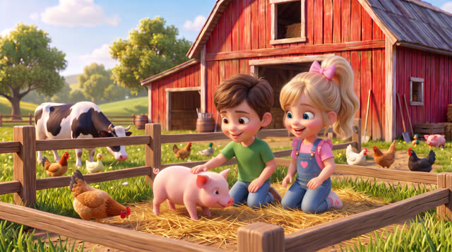 Scene 10 - Old Macdonald hat eine Farm