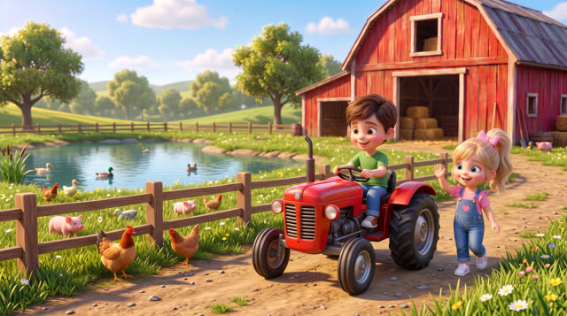 Scene 12 - Old Macdonald hat eine Farm