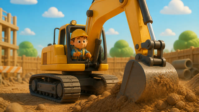 Scene 3 - Milo's Big Excavator Song