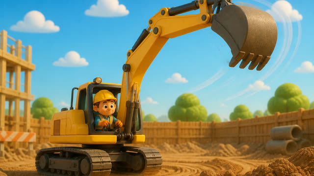 Scene 4 - Milo's Big Excavator Song