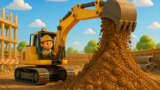 Scene 5 - Milo's Big Excavator Song