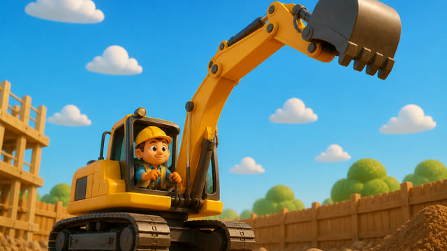 Scene 7 - Milo's Big Excavator Song