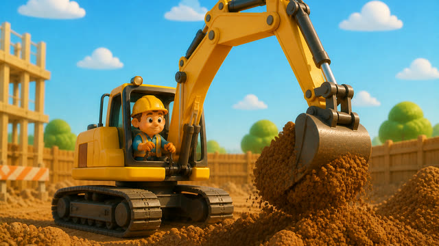 Scene 9 - Milo's Big Excavator Song