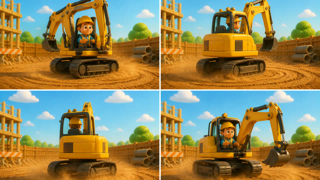 Scene 10 - Milo's Big Excavator Song