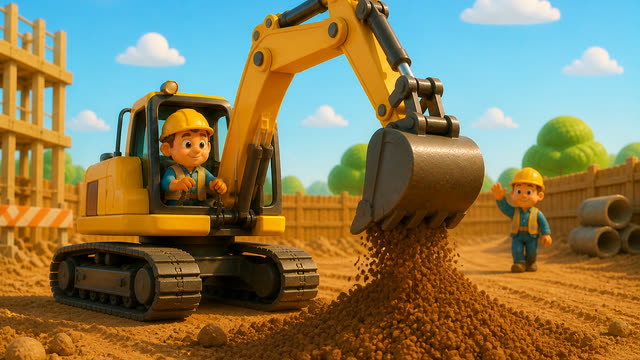 Scene 11 - Milo's Big Excavator Song