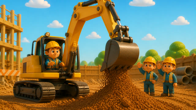 Scene 12 - Milo's Big Excavator Song