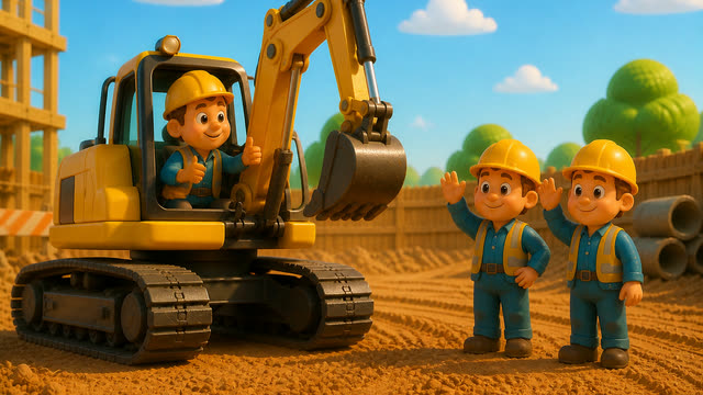 Scene 13 - Milo's Big Excavator Song