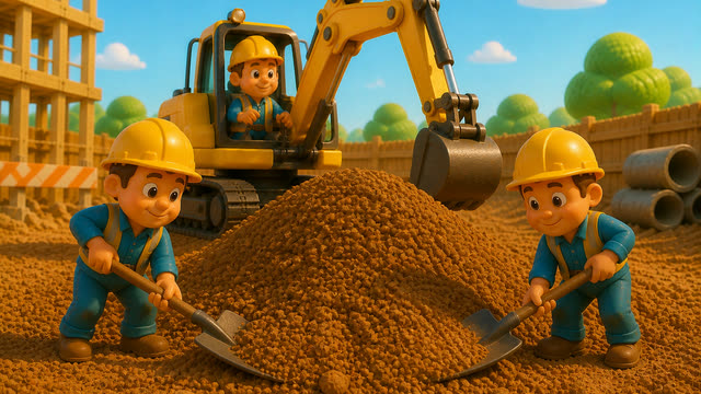 Scene 15 - Milo's Big Excavator Song