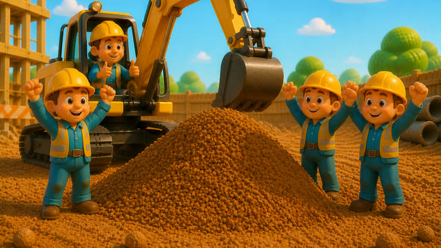Scene 16 - Milo's Big Excavator Song