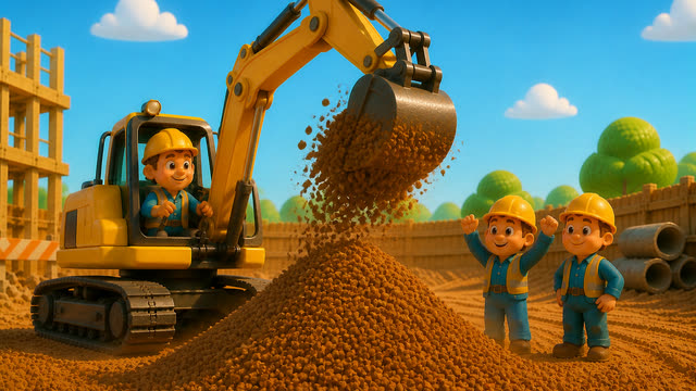 Scene 18 - Milo's Big Excavator Song