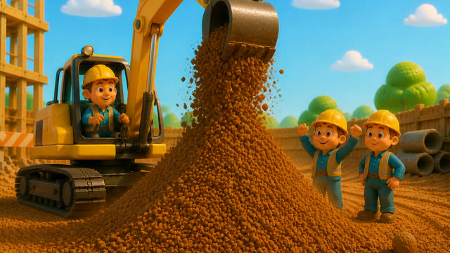 Scene 19 - Milo's Big Excavator Song