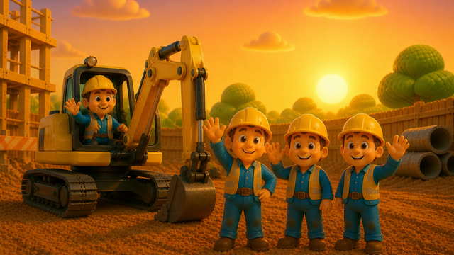 Scene 23 - Milo's Big Excavator Song