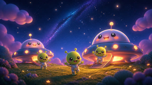 Scene 3 - The Silly Space Dance