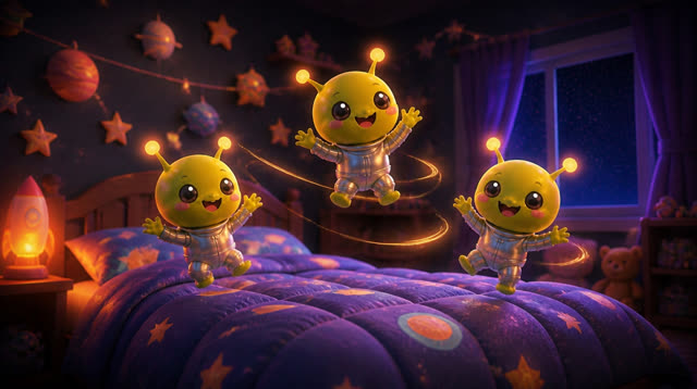 Scene 7 - The Silly Space Dance