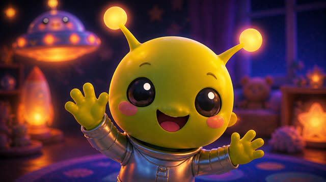Scene 9 - The Silly Space Dance
