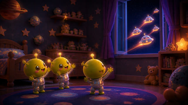Scene 11 - The Silly Space Dance