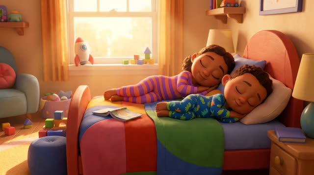Scene 1 - Good Morning! Time for School!