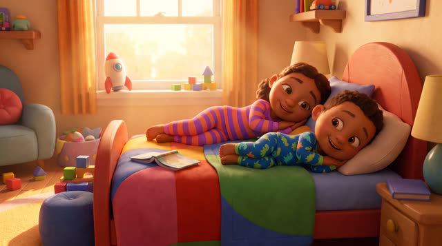Scene 2 - Good Morning! Time for School!