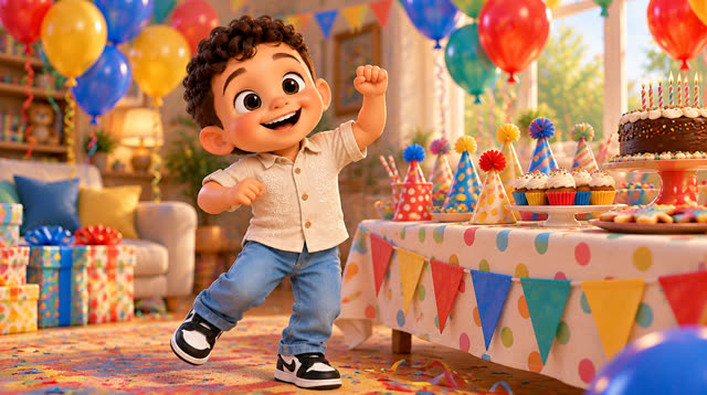 Scene 15 - Happy Birthday Rony