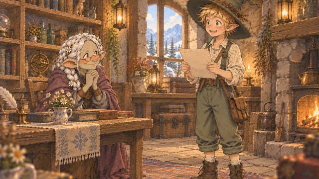 Scene 10 - Le secret de la lettre