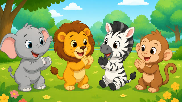 Scene 1 - Clap and Play Little Pals