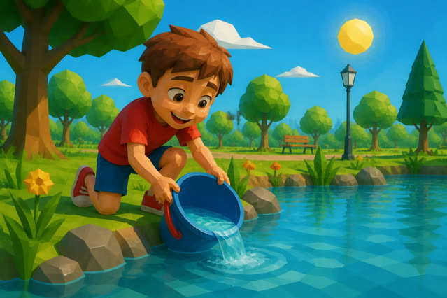 Scene 4 - La Grande Bataille d'Eau
